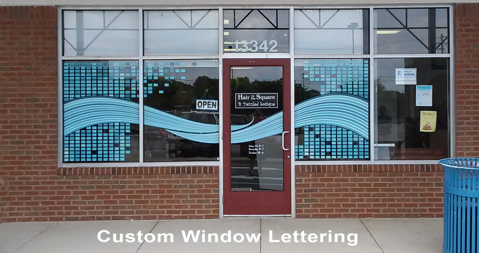 Custom Window Lettering