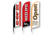 feather real estate flags