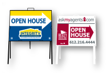 Open House Directional Signs