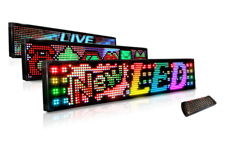 Remote programmable LED Sign